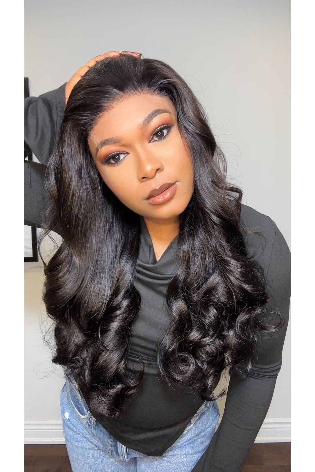 FAB DD SIGNATURE BOUNCY GLUELESS HD LACE WIG