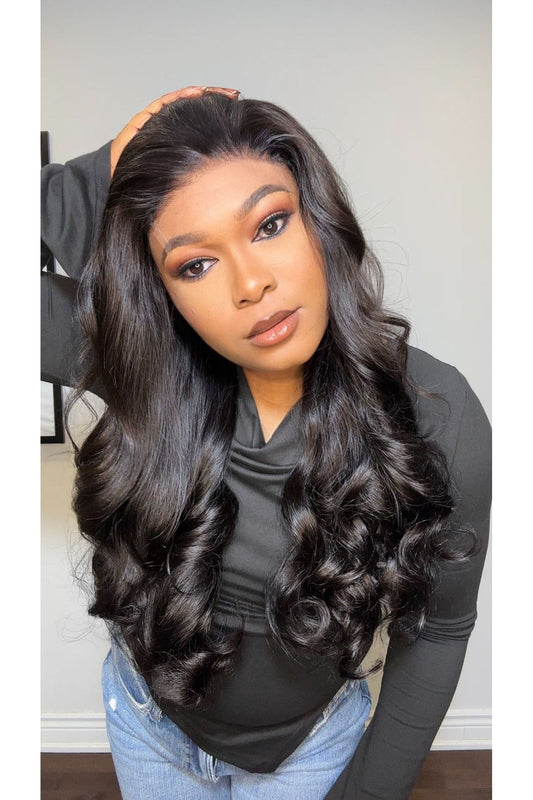 FAB DD SIGNATURE BOUNCY GLUELESS HD LACE WIG
