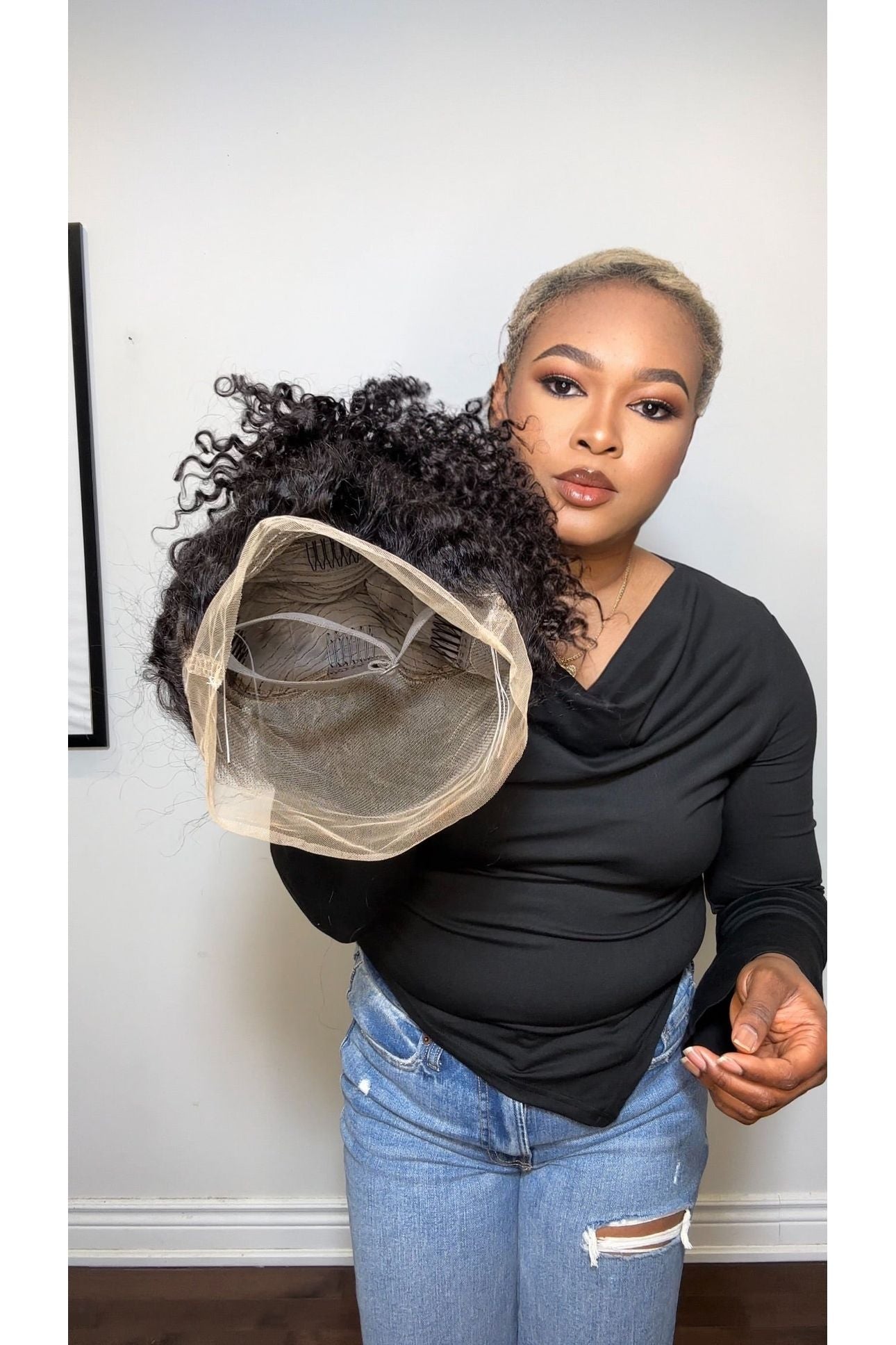 FAB DD CURLY 360 HD LACE LUXURY WIG