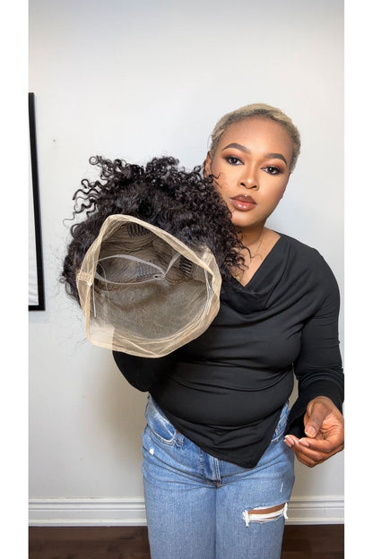 FAB DD CURLY 360 HD LACE LUXURY WIG