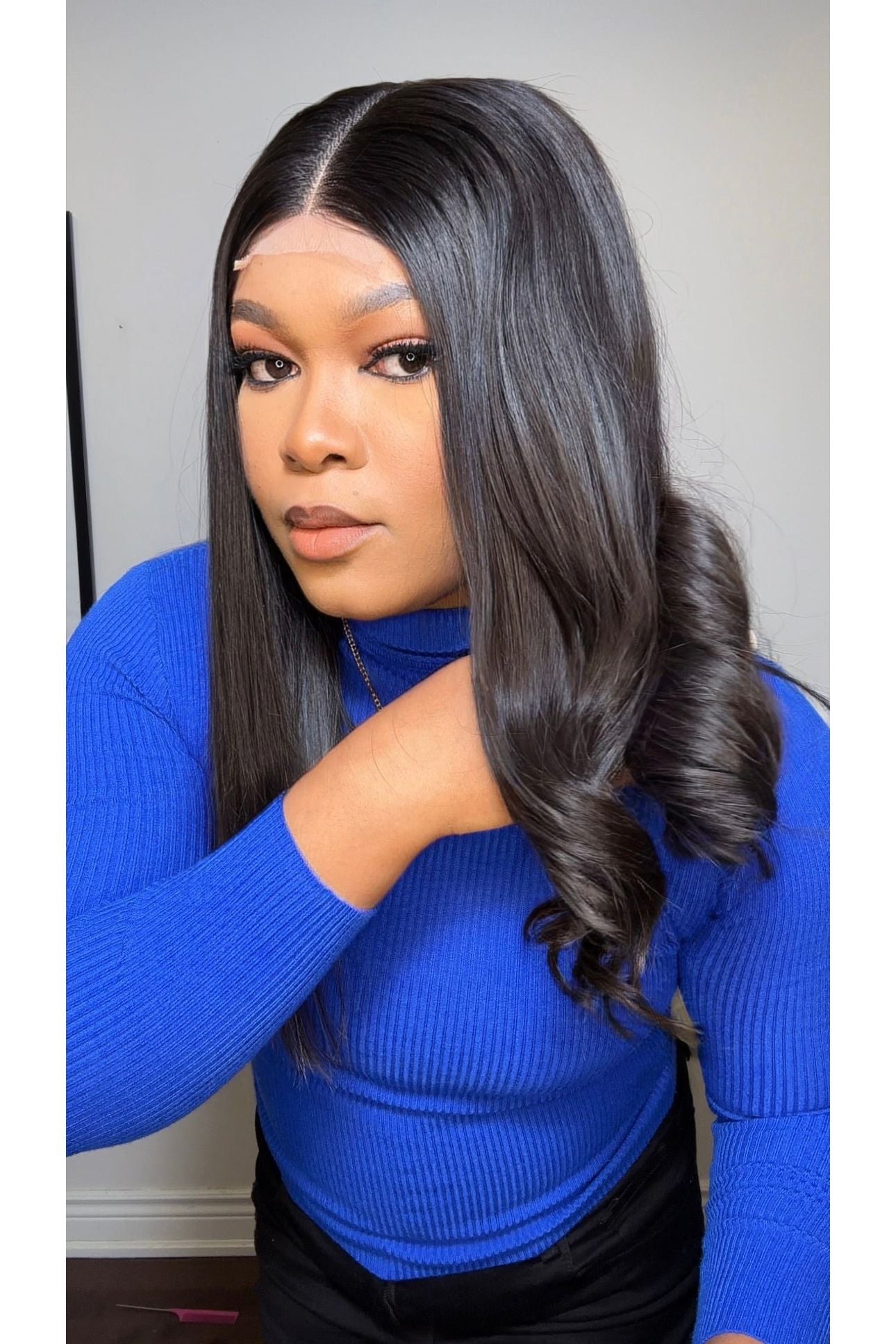 RAW SE LACE CLOSURE LONG BOB WIG