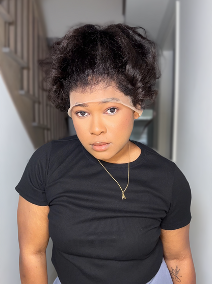 KINKY STRAIGHT NATURAL 360 LACE WIG