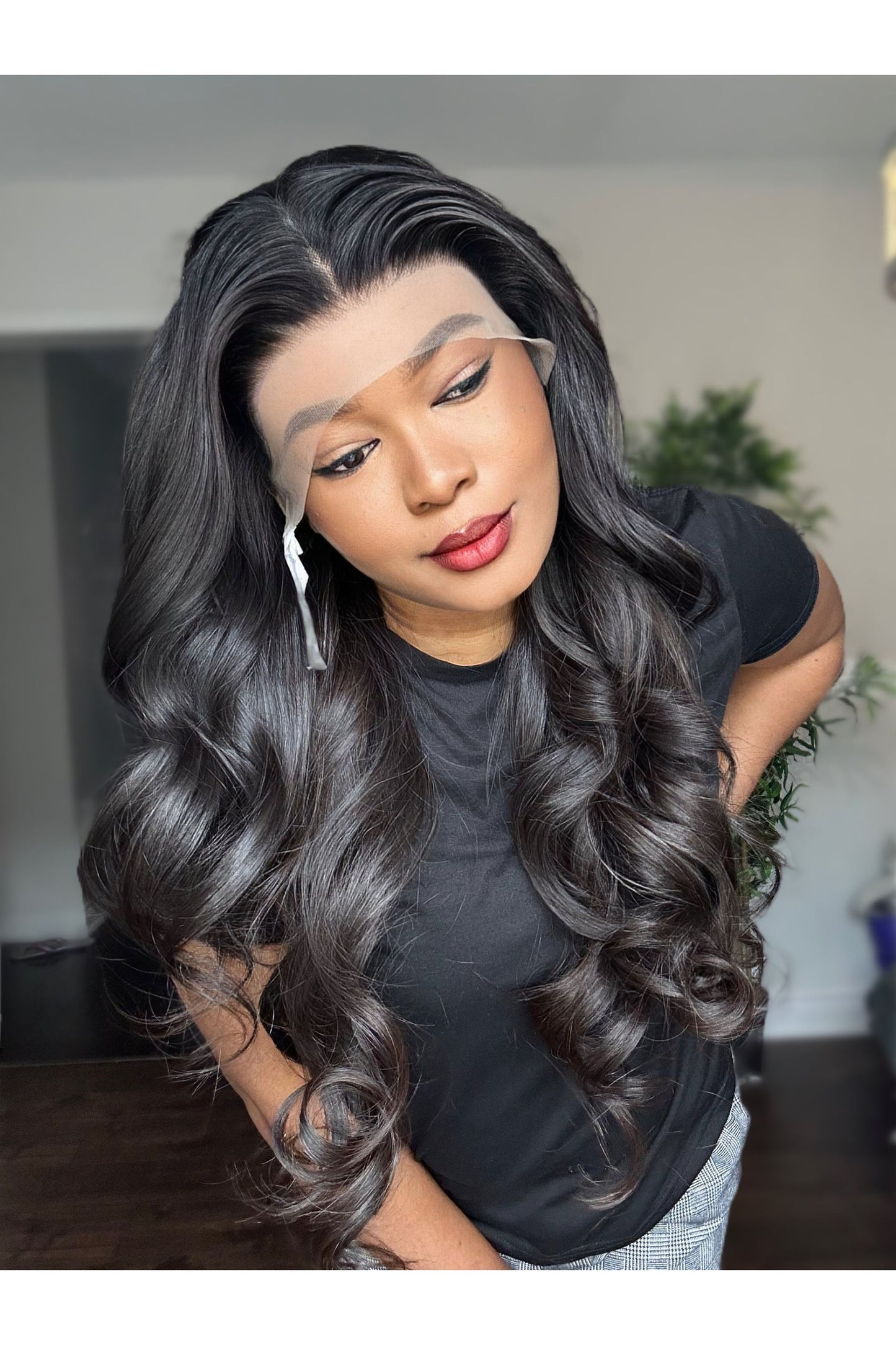 RAW WAVY LACE FRONTAL LUXURY WIG