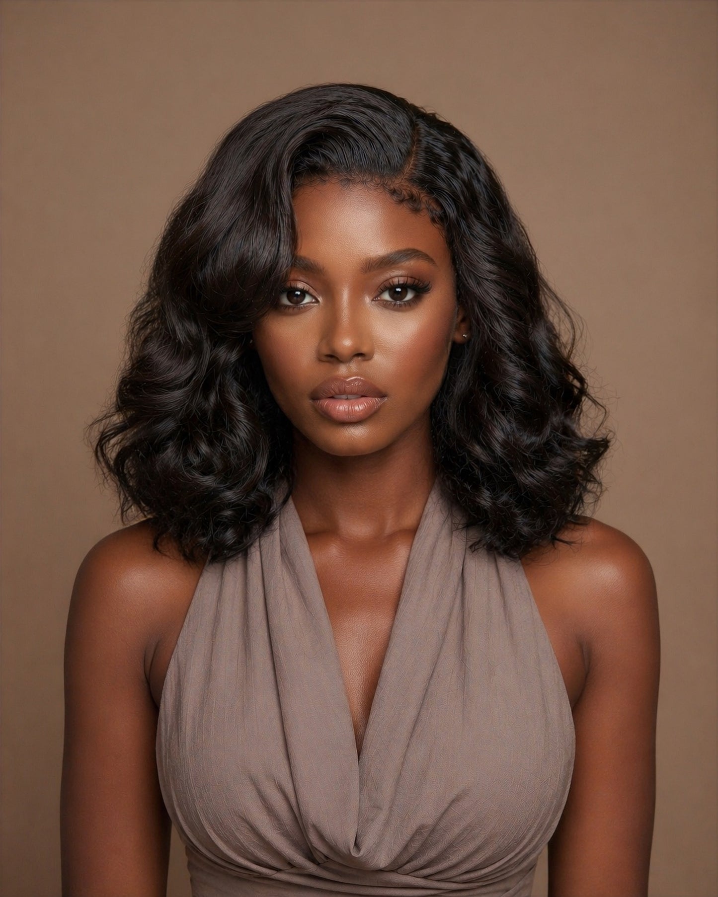FAB KINKY STRAIGHT 4C EDGE GLUELESS HD LACE WIG - Fab Beauty Supplies