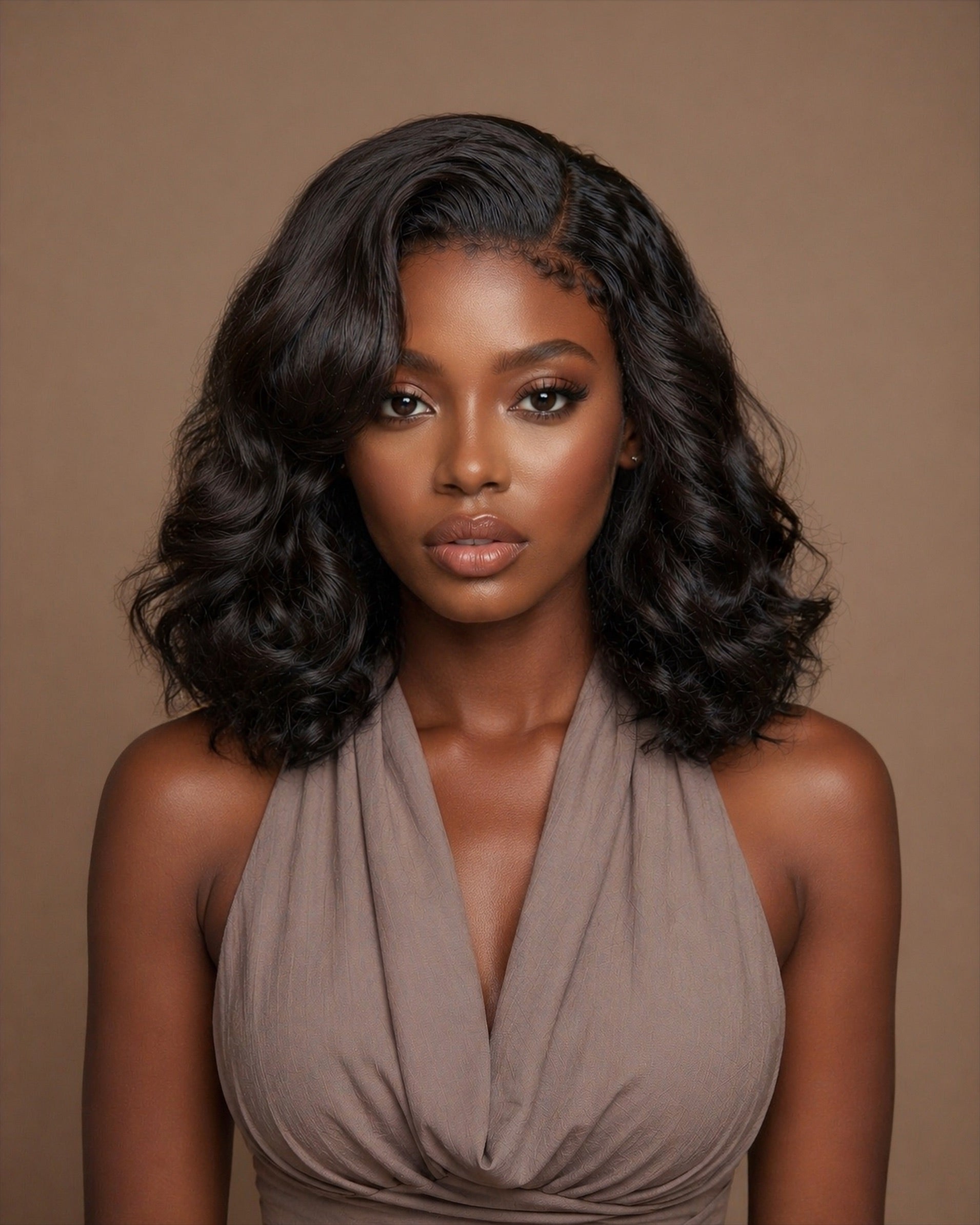 FAB KINKY STRAIGHT 4C EDGE GLUELESS HD LACE WIG - Fab Beauty Supplies