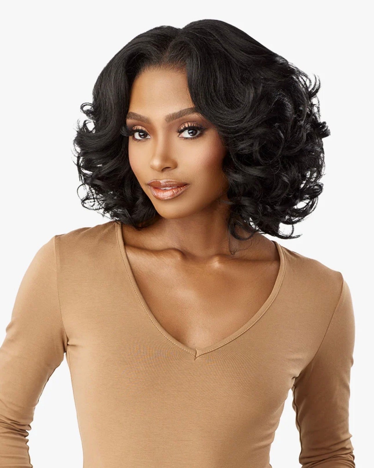 SENSATIONNEL KINKY EDGES 13x6 HD LACE WIG - KINKY BODY WAVE 14” - Fab Beauty Supplies