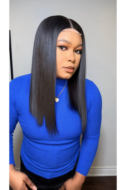 RAW SE LACE CLOSURE LONG BOB WIG