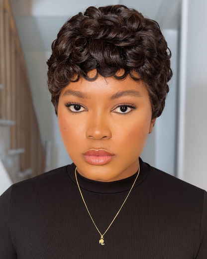 TAPERED PIXIE CUT FRONTAL WIG
