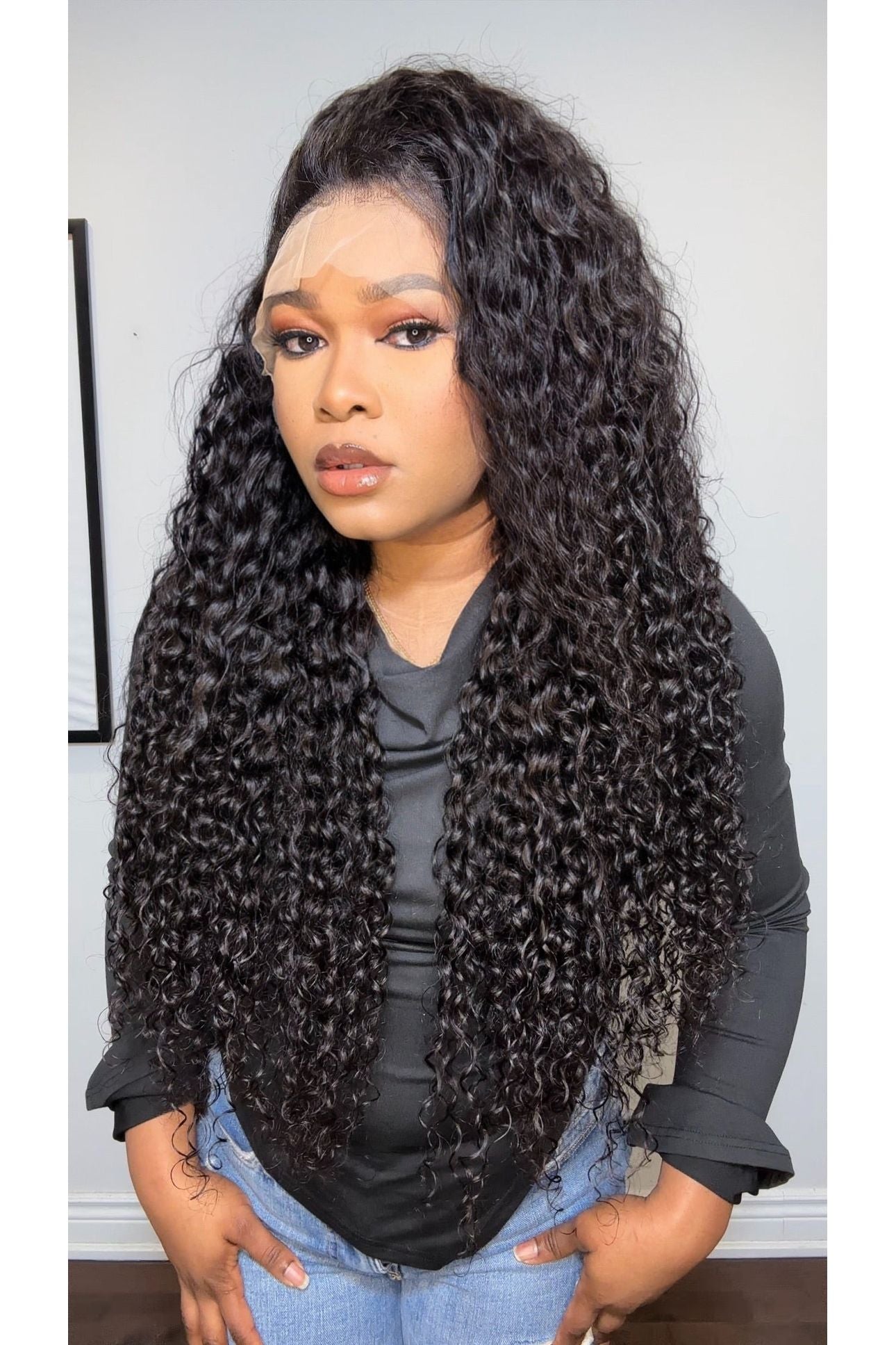 FAB WATER WAVE LACE FRONTAL LUXURY WIG