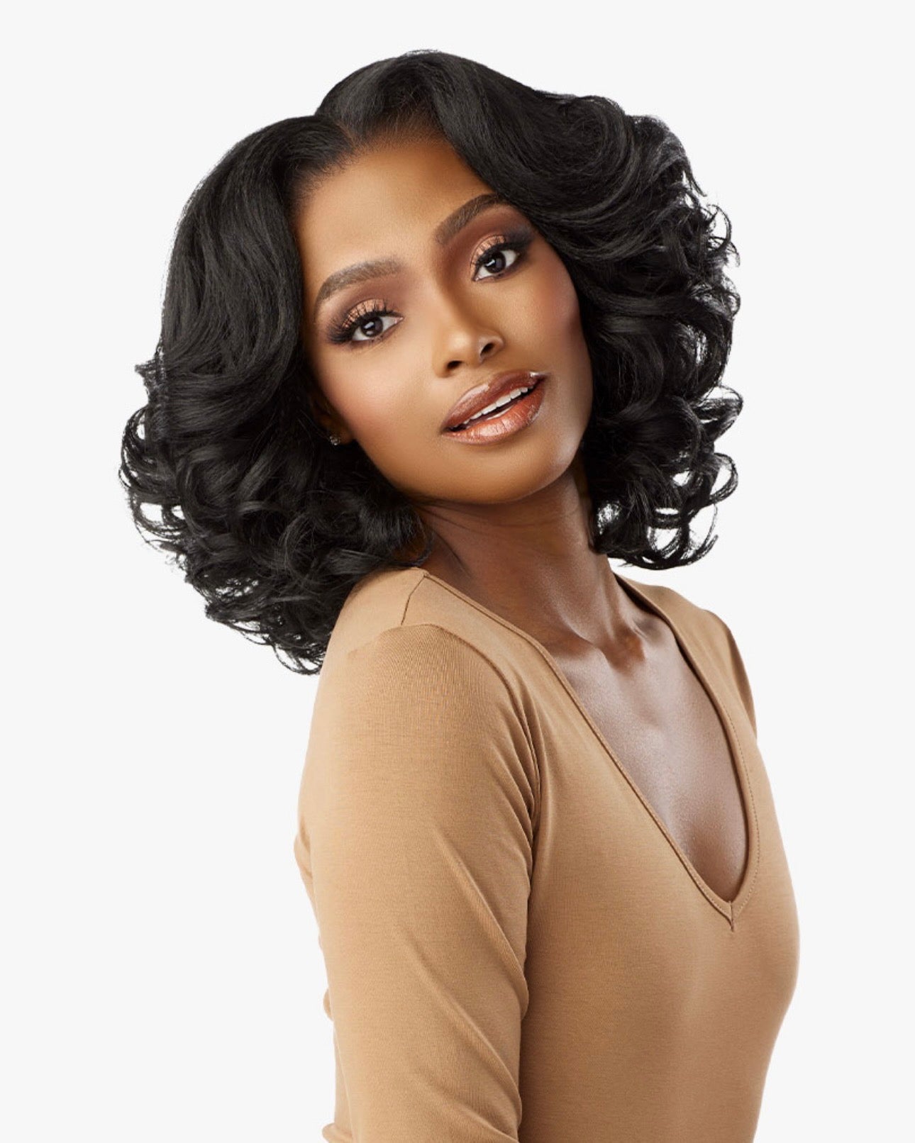 SENSATIONNEL KINKY EDGES 13x6 HD LACE WIG - KINKY BODY WAVE 14” - Fab Beauty Supplies