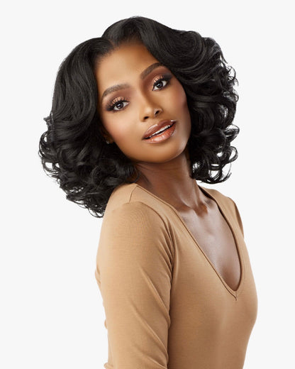 SENSATIONNEL KINKY EDGES 13x6 HD LACE WIG - KINKY BODY WAVE 14” - Fab Beauty Supplies