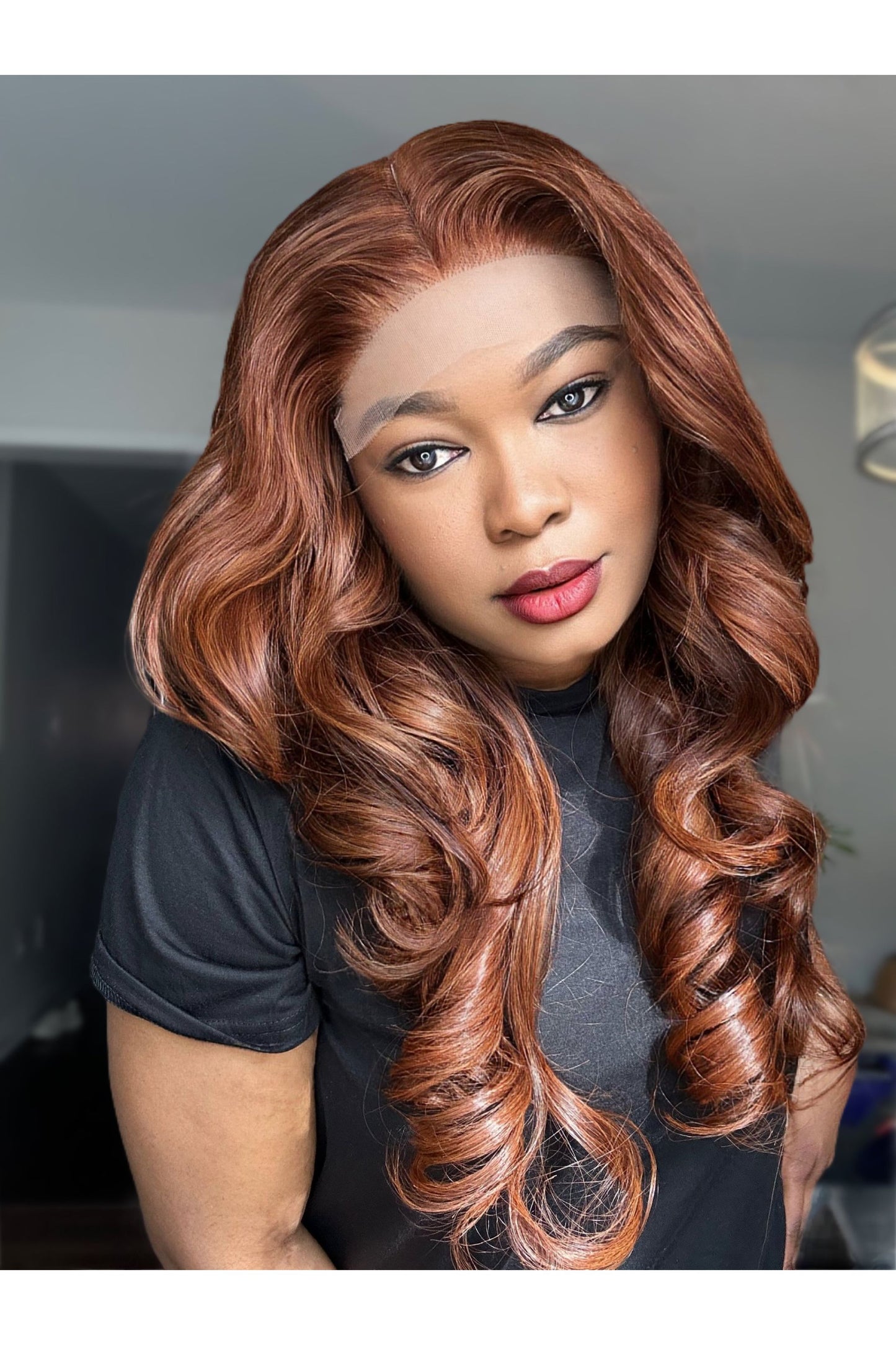 RAW BABY THIN WAVY LACE CLOSURE LUXURY WIG (CUSTOM COLOUR)
