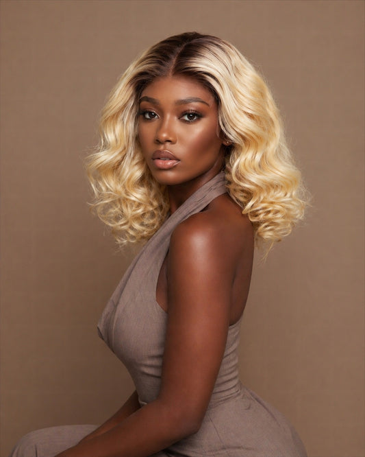 BEIGE BLONDE LUXURY LACE WIG - Fab Beauty Supplies
