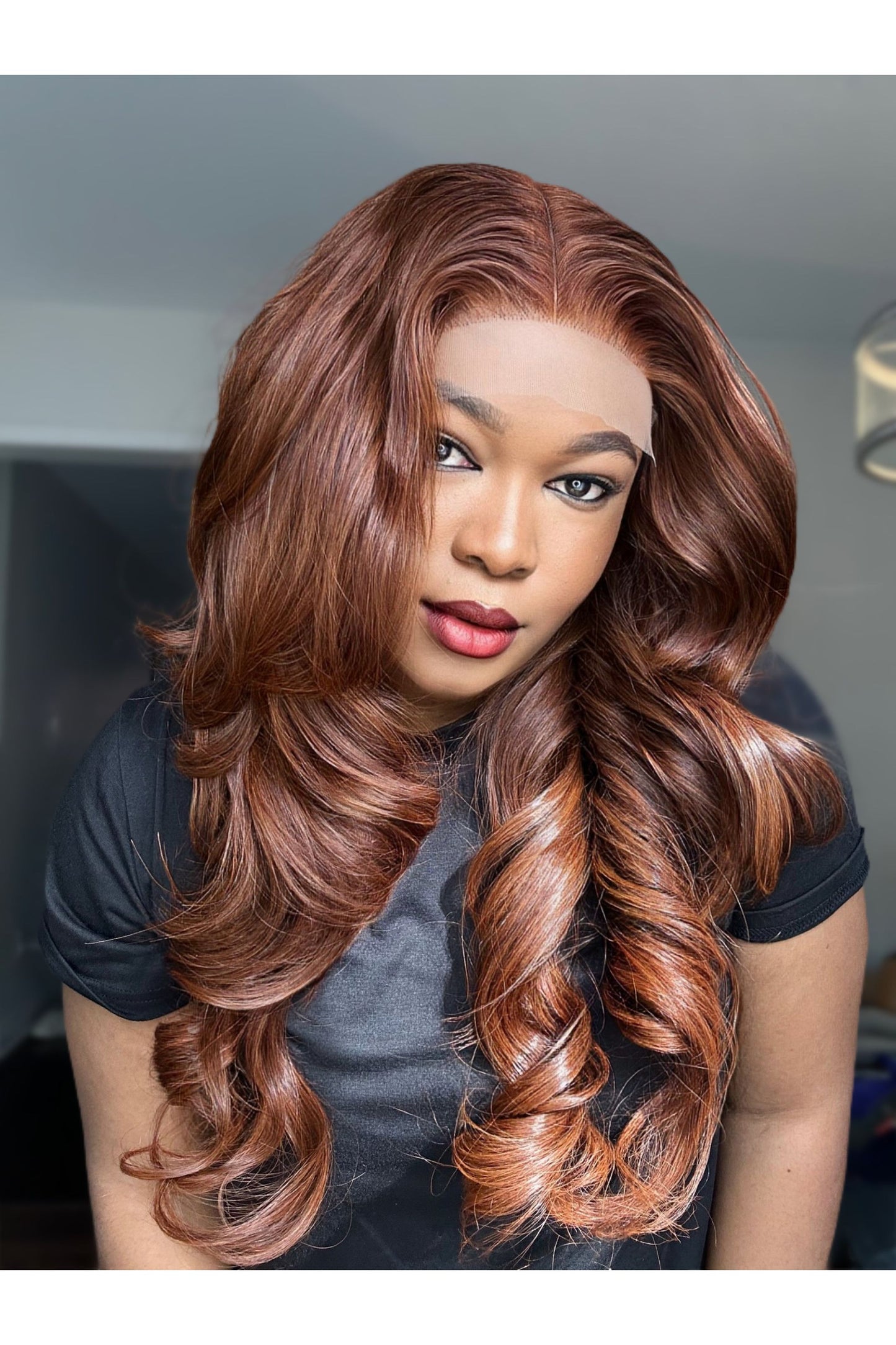RAW BABY THIN WAVY LACE CLOSURE LUXURY WIG (CUSTOM COLOUR)