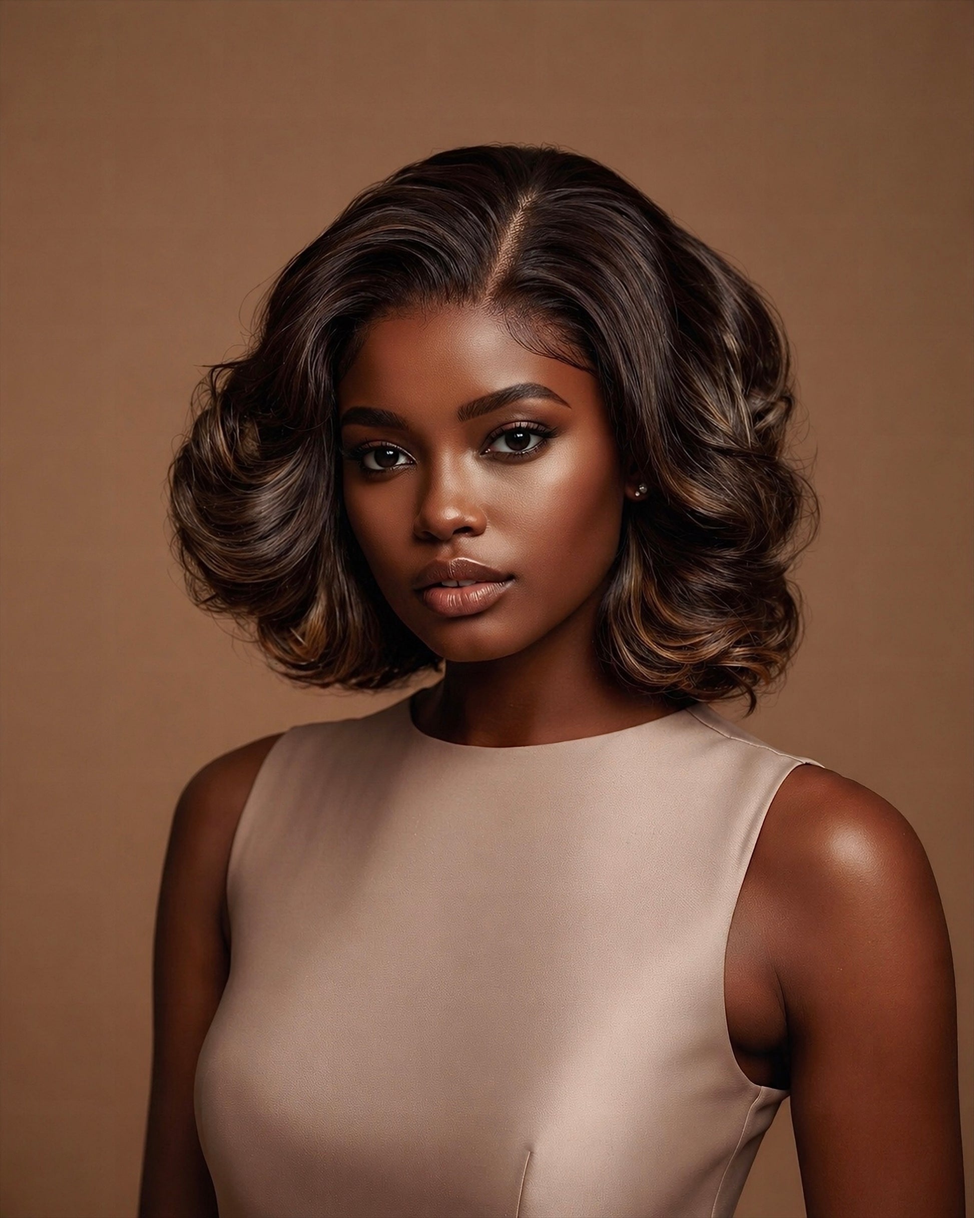 LAYERED CUSTOM COLOR BOUNCY BOB WIG - Fab Beauty Supplies