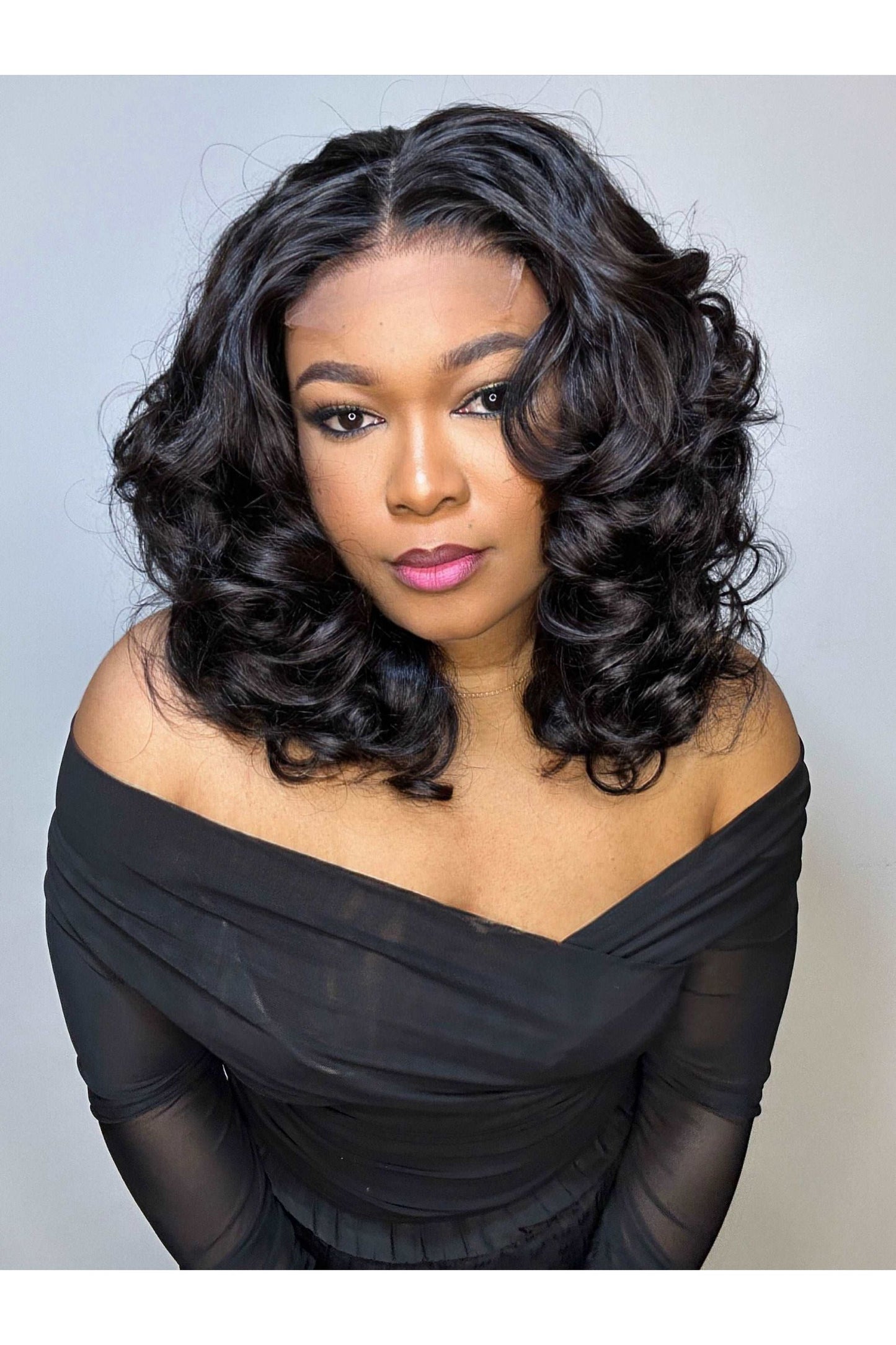 FAB BOUNCY WAVE HD LACE LUXURY WIG - Fab Beauty Supplies