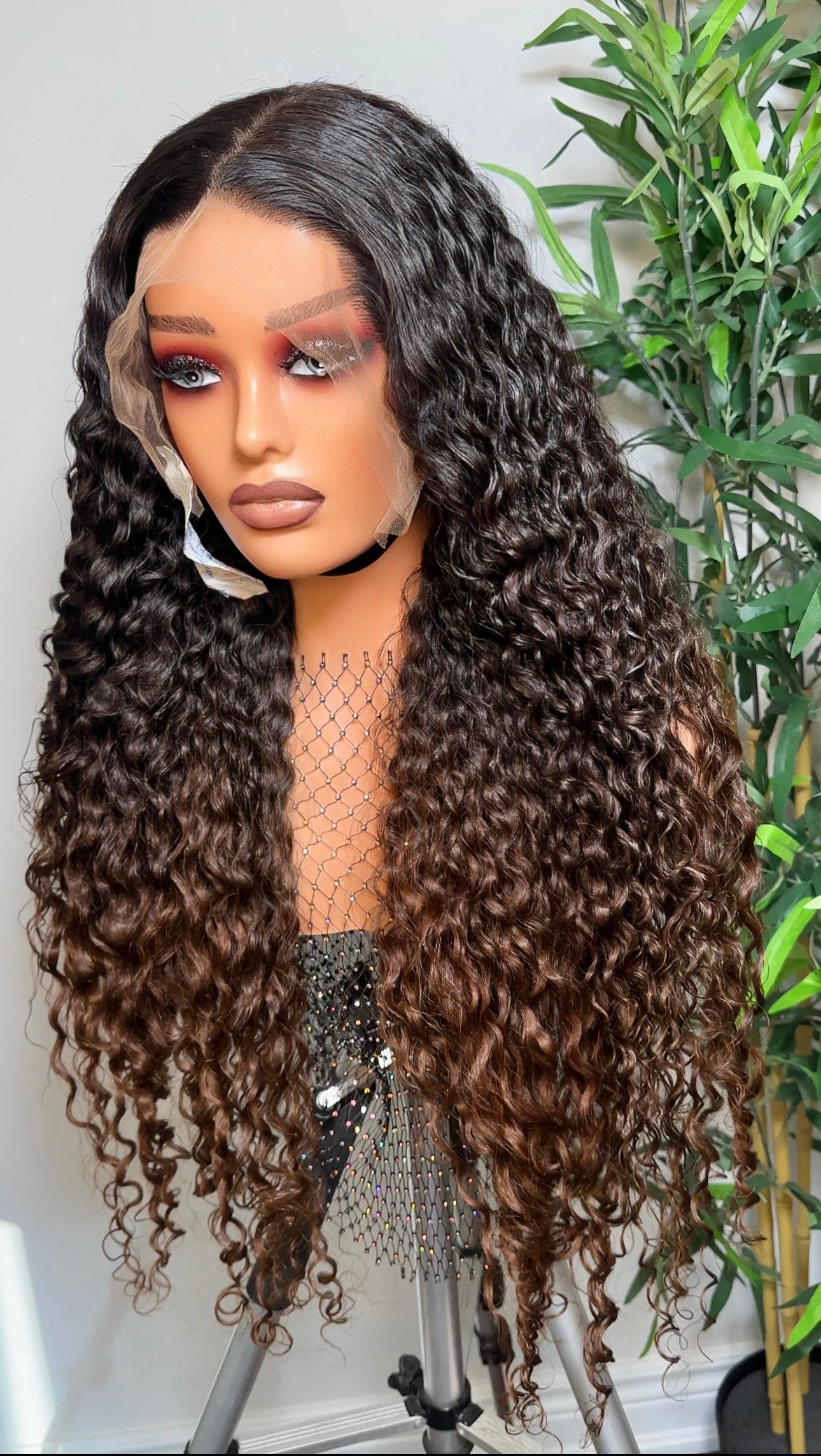 SOUTH EAST RAW CURLY LACE FRONTAL LUXURY WIG