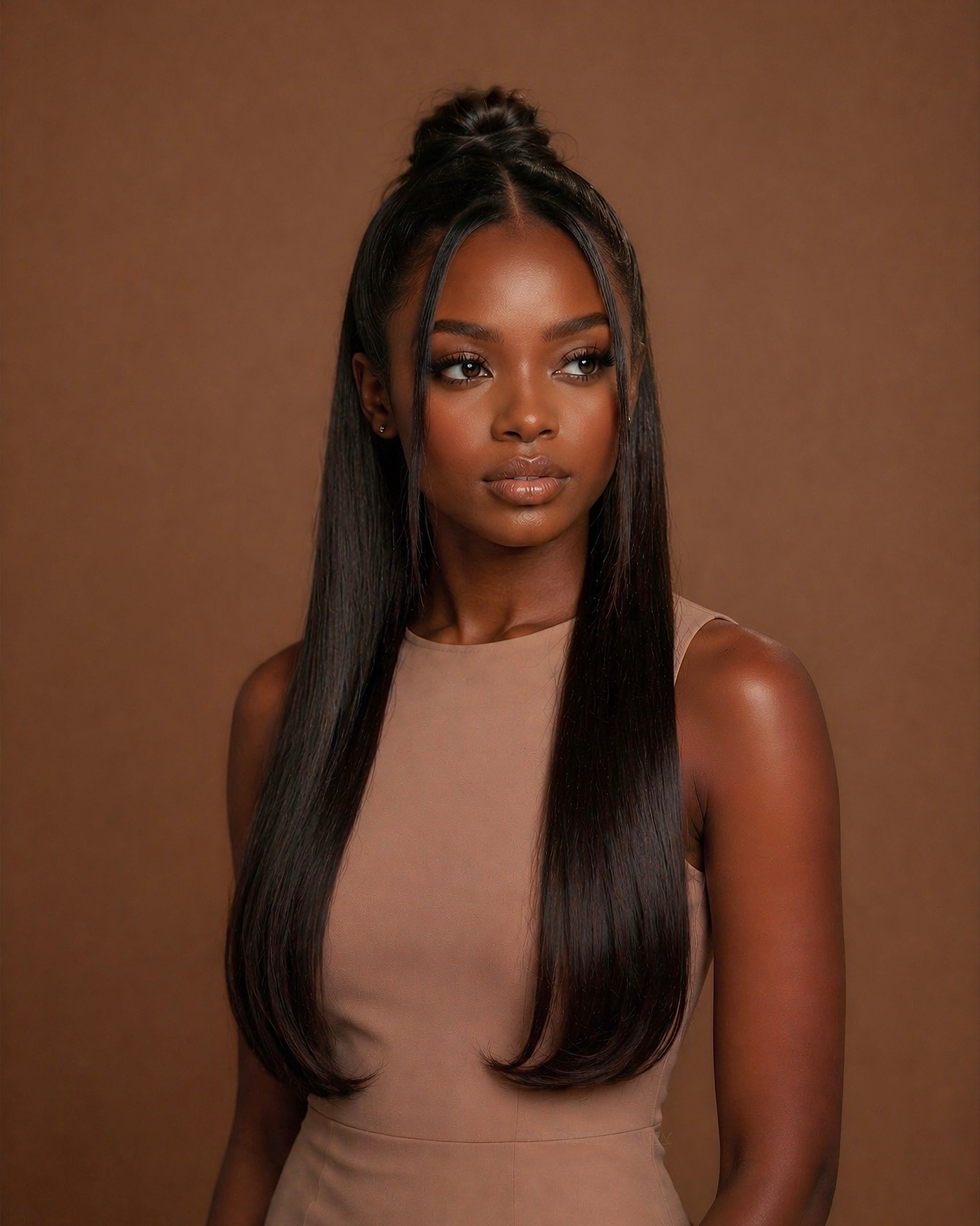 LUXE STRAIGHT HD LACE FRONTAL WIG - Fab Beauty Supplies