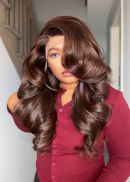 MOCHA LUXE RAW SE WAVY WIG