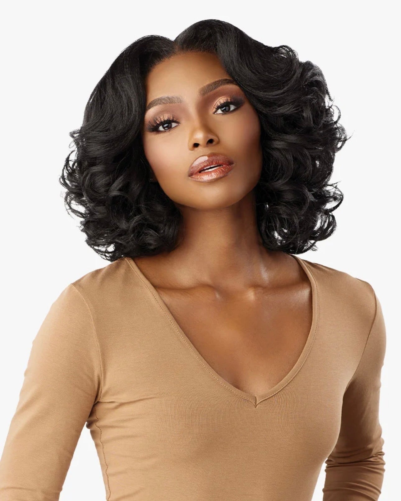 SENSATIONNEL KINKY EDGES 13x6 HD LACE WIG - KINKY BODY WAVE 14” - Fab Beauty Supplies