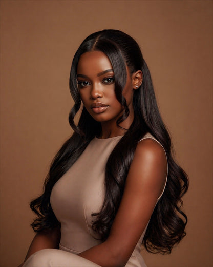 LUXE STRAIGHT HD LACE FRONTAL WIG - Fab Beauty Supplies