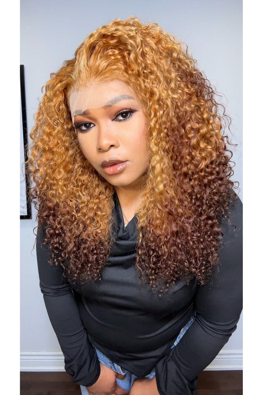 FAB DD PIXIE CURLS LACE FRONTAL LUXURY WIG (CUSTOM COLOR)