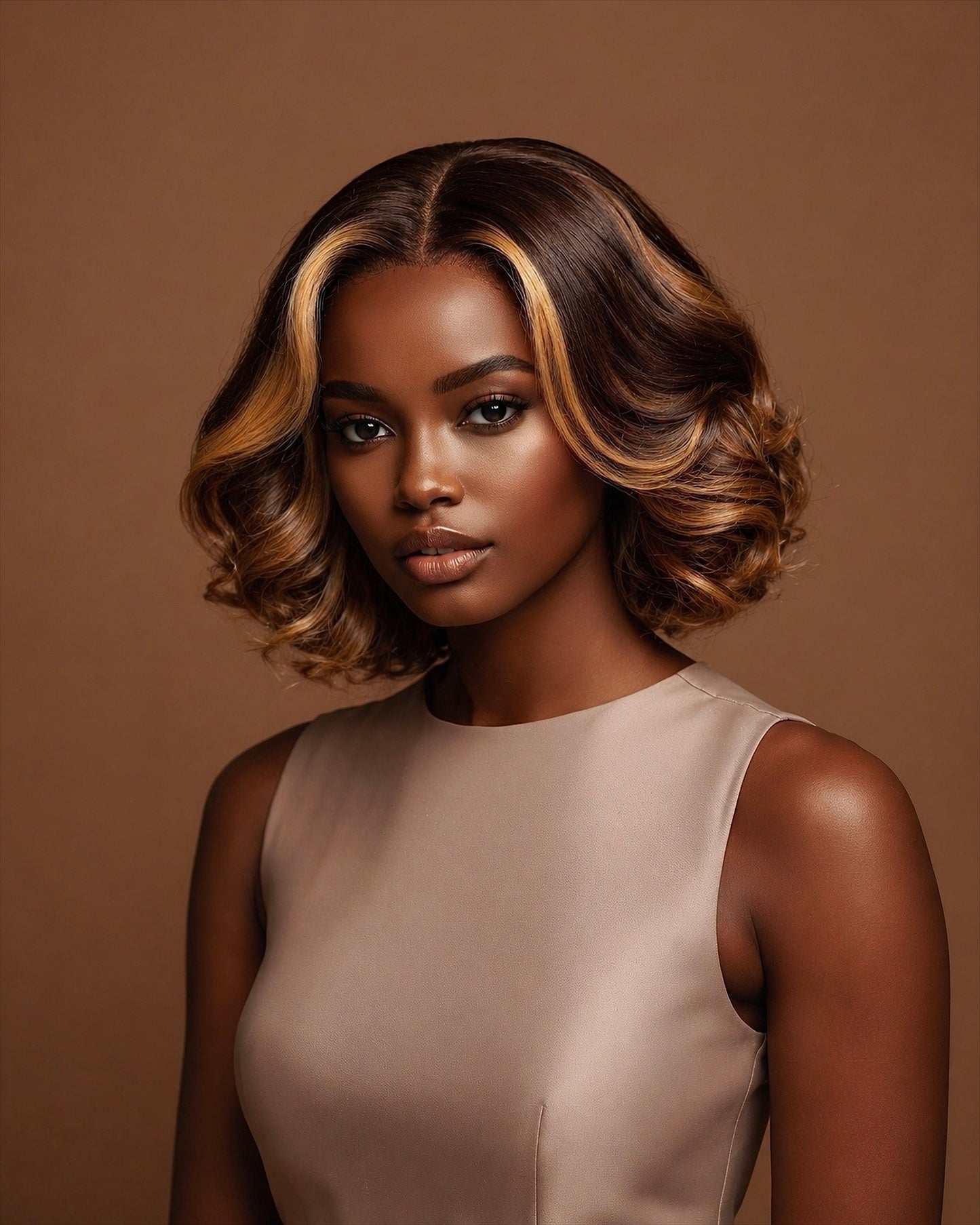 LAYERED CUSTOM COLOR BOUNCY BOB WIG - Fab Beauty Supplies