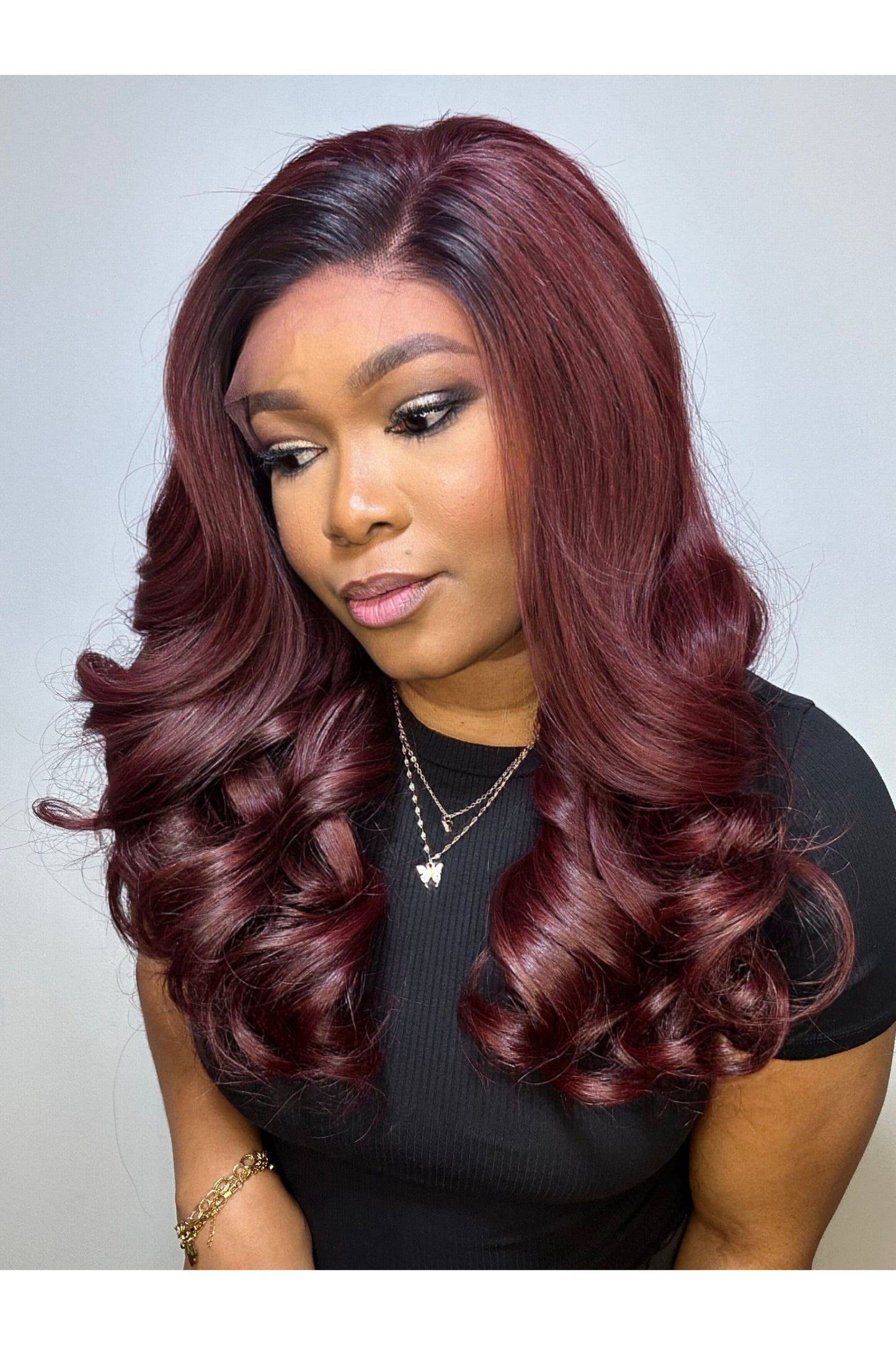 RAW RUBY BOUNCY WAVES LACE FRONTAL WIG - Fab Beauty Supplies