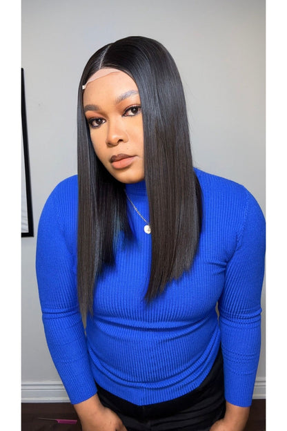 RAW SE LACE CLOSURE LONG BOB WIG