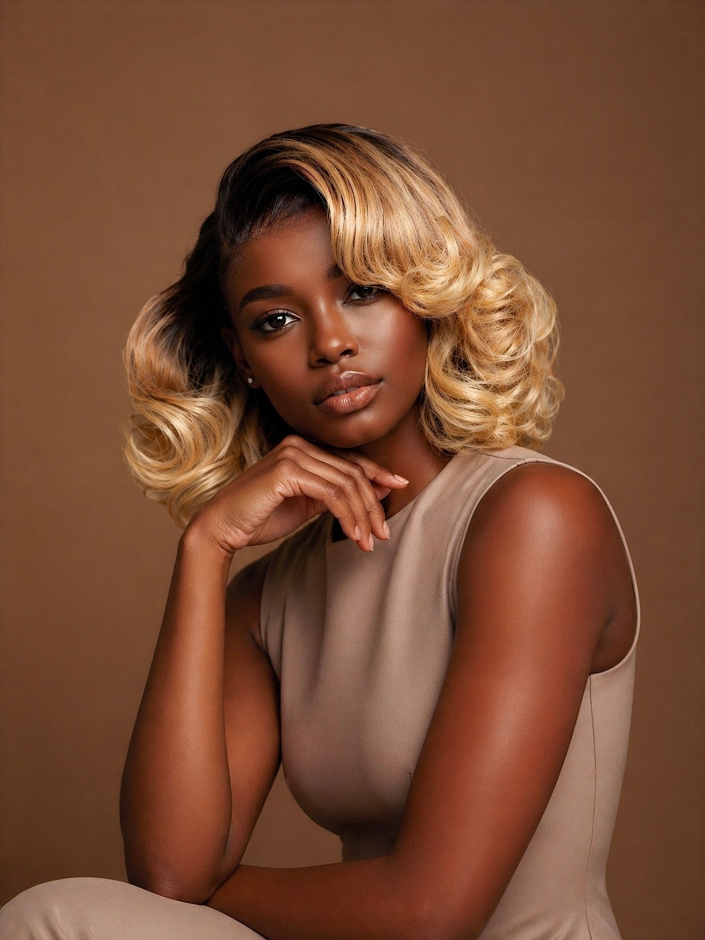 HONEY BLONDE LACE FRONTAL BOB WIG - Fab Beauty Supplies