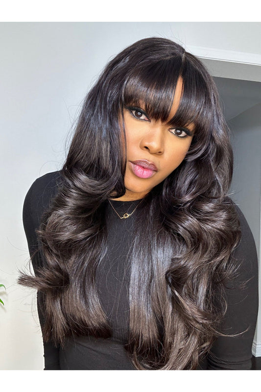 VIETNAMESE SDD CUSTOM BANGS LUXURY WIG - Fab Beauty Supplies