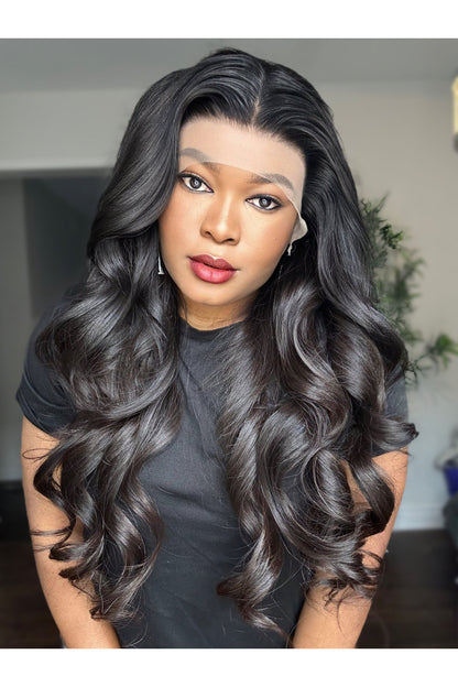 RAW WAVY LACE FRONTAL LUXURY WIG