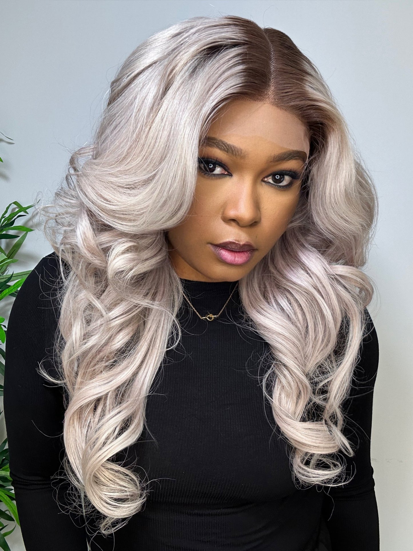 FAB ICY BLONDE LUXURY LACE WIG