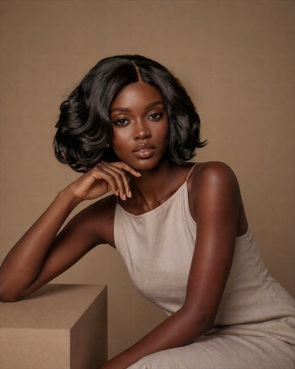 WAVY LUXURY BOB WIG - Fab Beauty Supplies