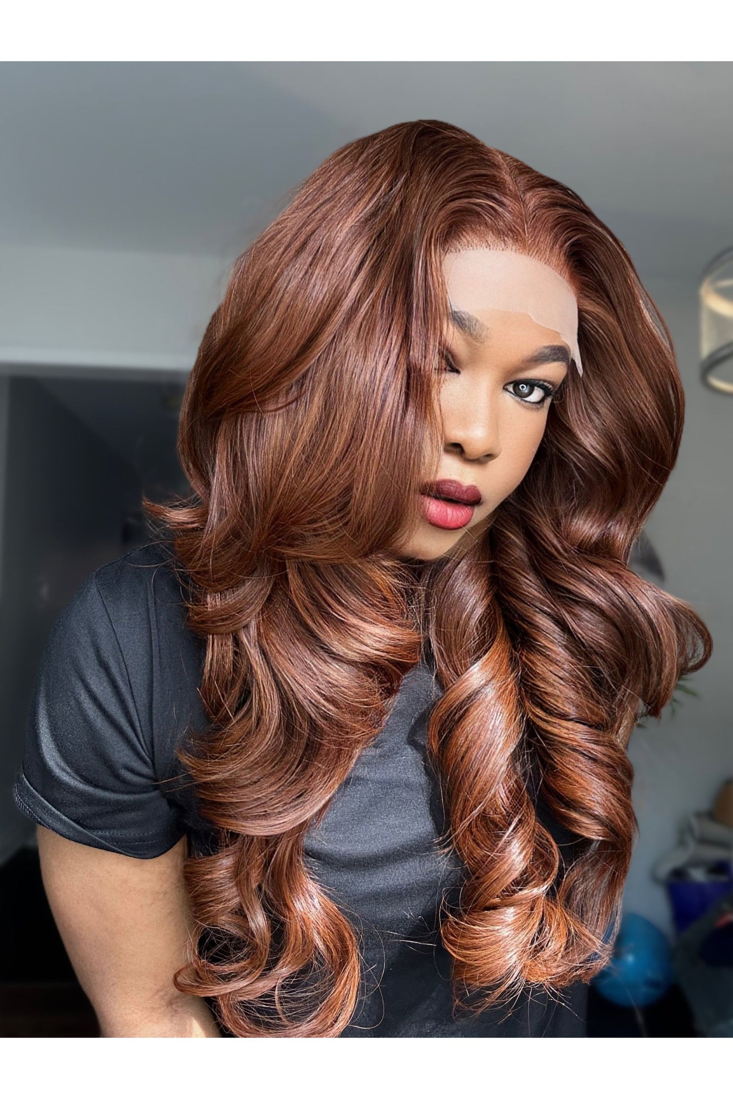 RAW BABY THIN WAVY LACE CLOSURE LUXURY WIG (CUSTOM COLOUR)
