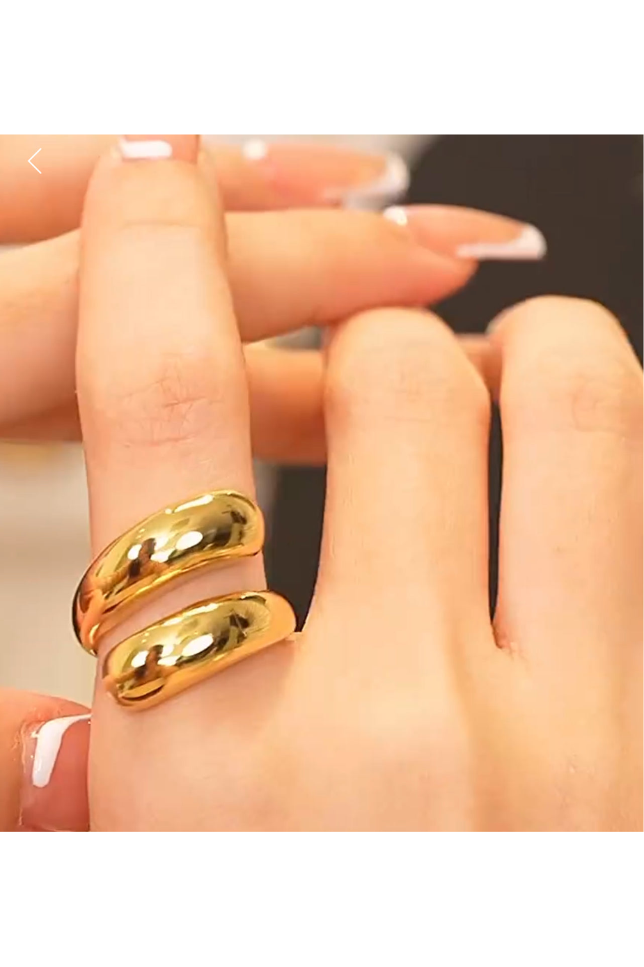 ARC SCULPTED RING