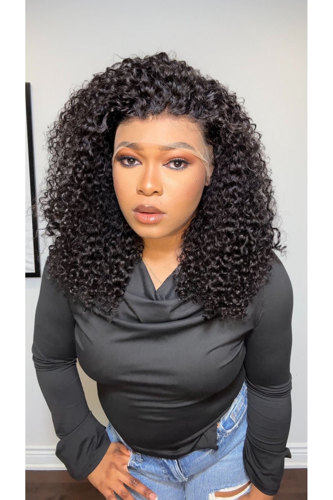 FAB DD CURLY 360 HD LACE LUXURY WIG
