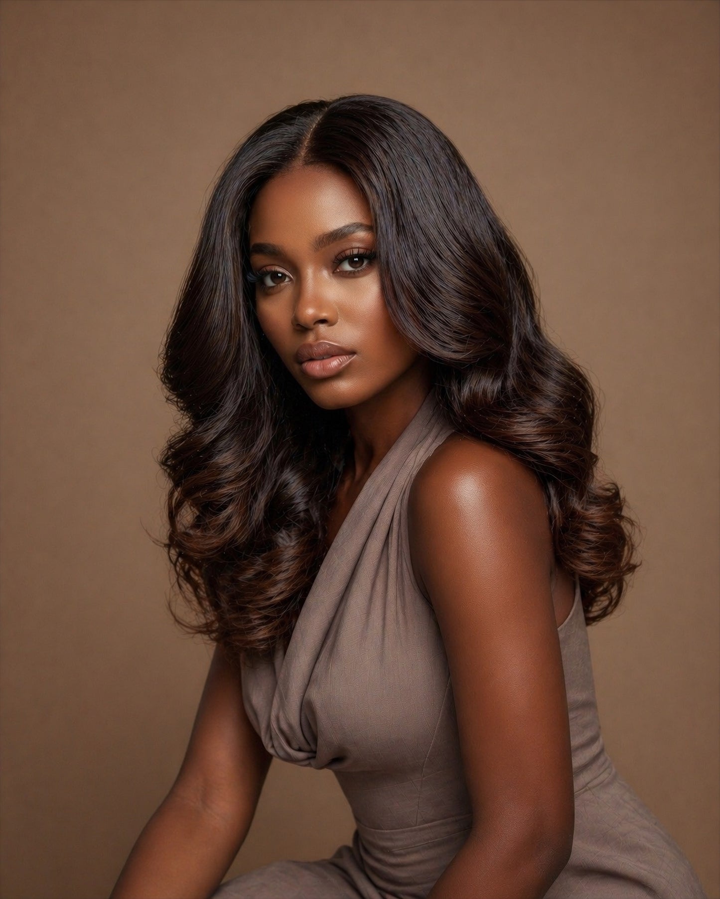 RAW INDONESIAN BRUNETTE WAVY LACE FRONTAL WIG - Fab Beauty Supplies