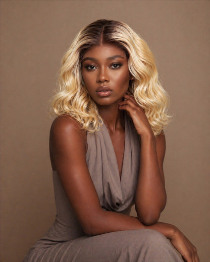 BEIGE BLONDE LUXURY LACE WIG - Fab Beauty Supplies