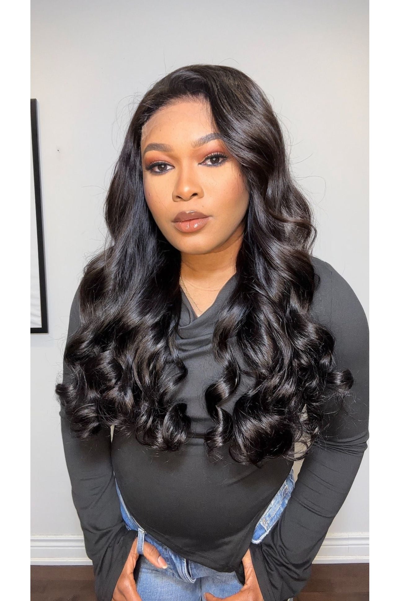 FAB DD SIGNATURE BOUNCY GLUELESS HD LACE WIG