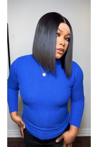 RAW SE LACE CLOSURE BOB WIG