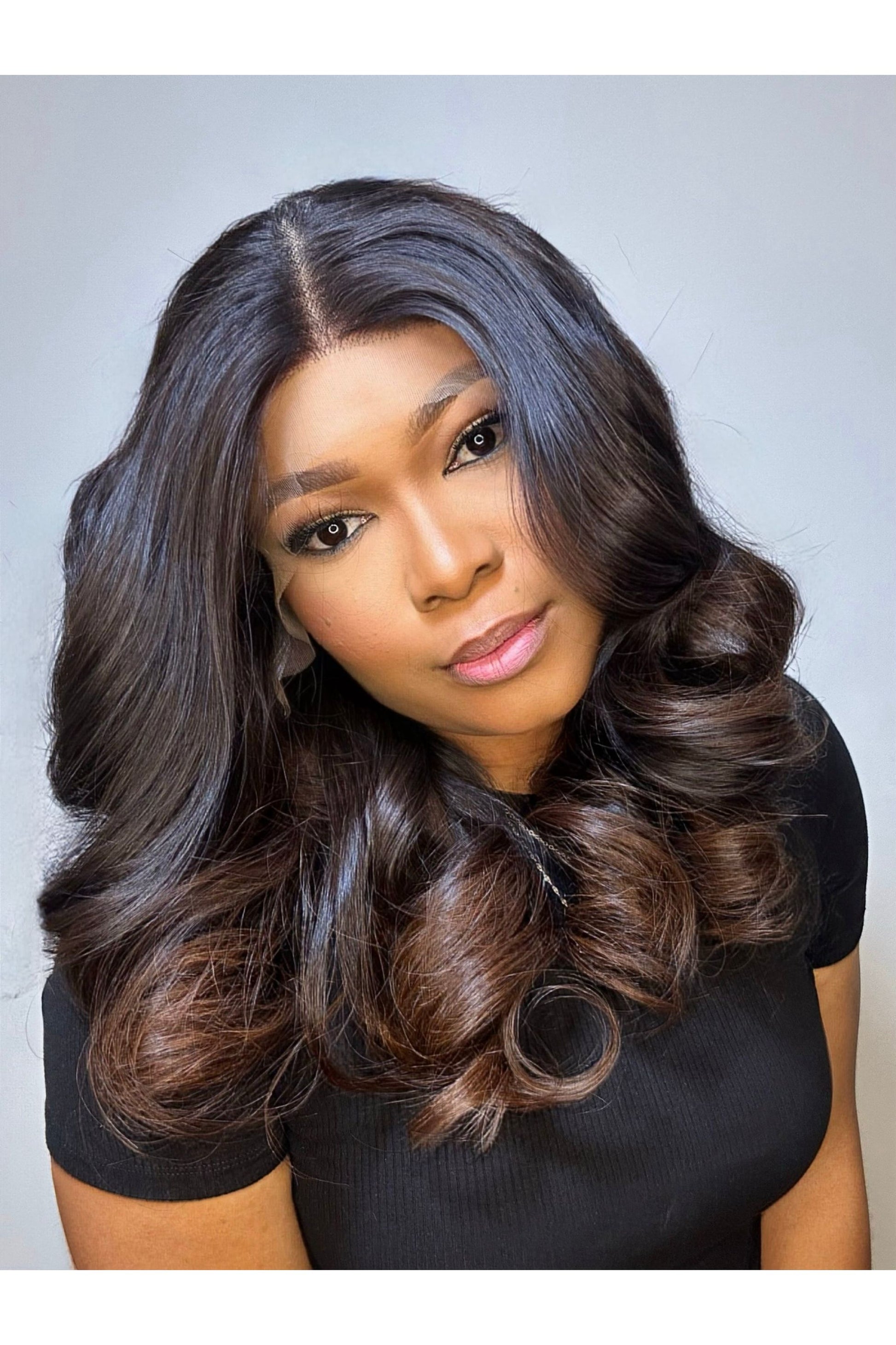 RAW INDONESIAN BRUNETTE WAVY LACE FRONTAL WIG - Fab Beauty Supplies