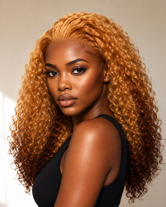 FAB DD PIXIE CURLS LACE FRONTAL LUXURY WIG (CUSTOM COLOR) - Fab Beauty Supplies