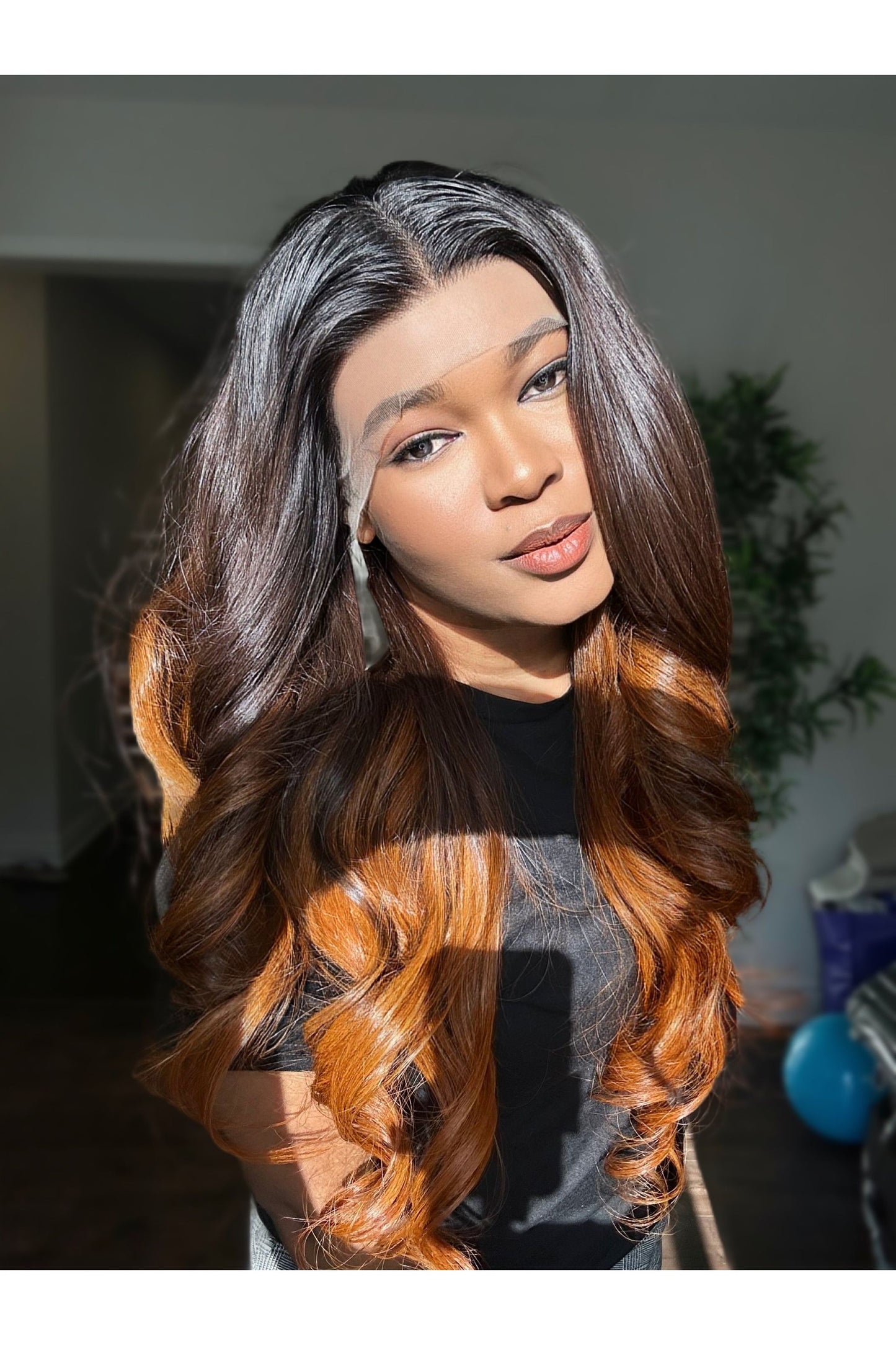 RAW WAVY LACE FRONTAL LUXURY WIG (CUSTOM COLOUR)