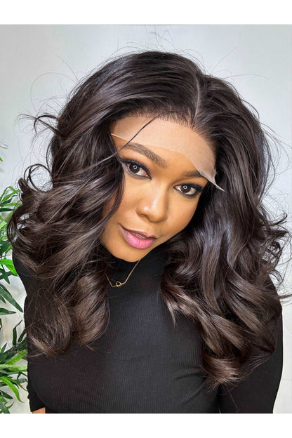 BABY THIN WAVY BLUNT CUT LUXURY WIG - Fab Beauty Supplies