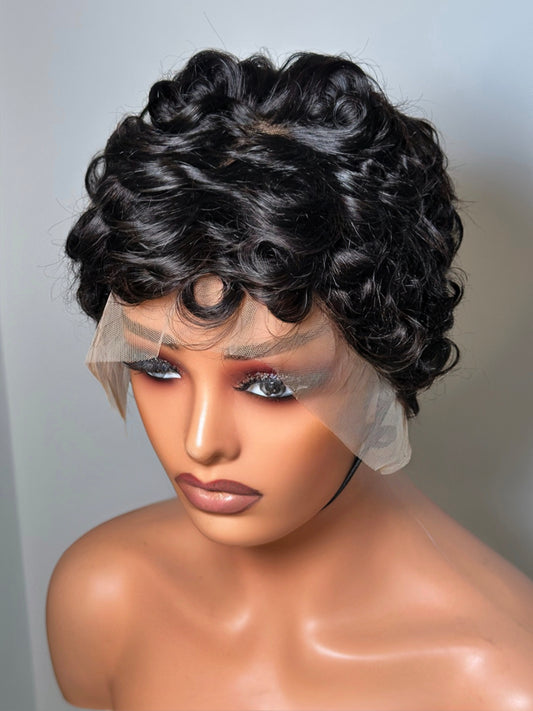 TAPERED PIXIE CUT FRONTAL WIG