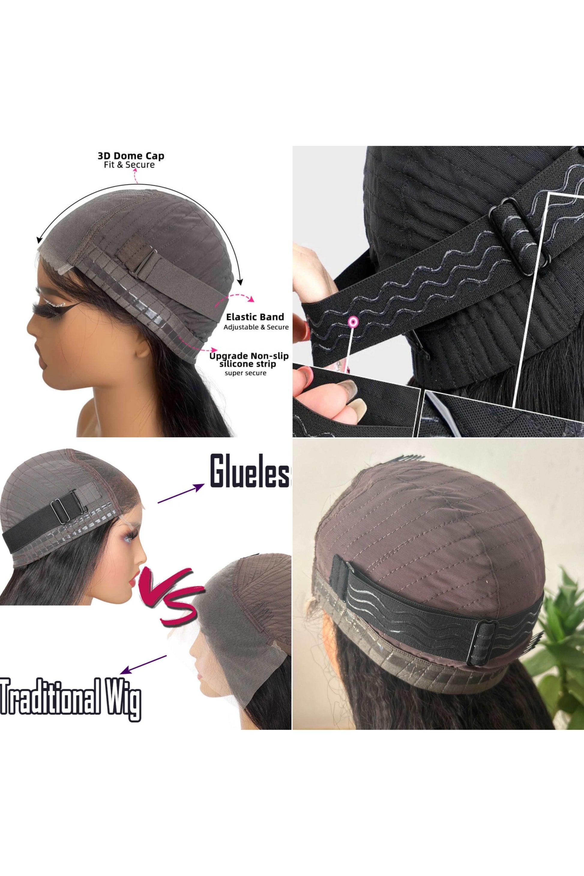 FAB DD LAYERED BODY WAVE GLUELESS HD LACE WIG - Fab Beauty Supplies