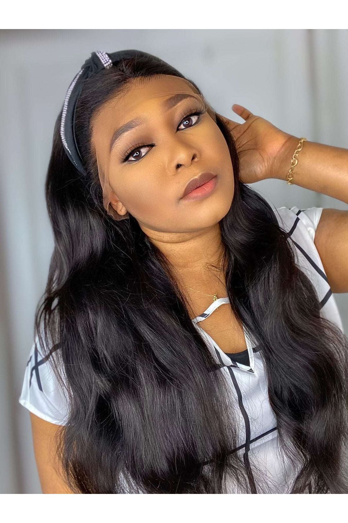 FAB BODY WAVE LACE FRONTAL LUXURY WIG - Fab Beauty Supplies