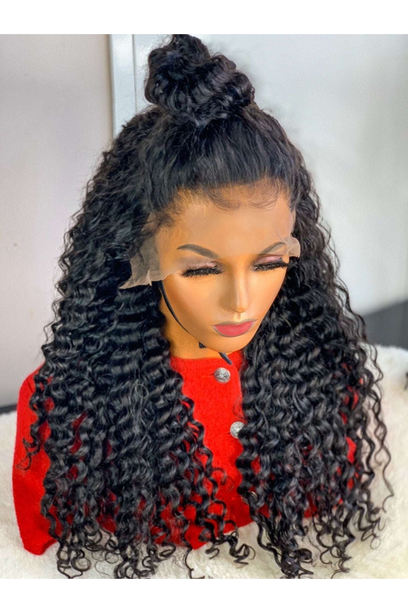 FAB DEEP WAVE LACE FRONTAL LUXURY WIG - Fab Beauty Supplies