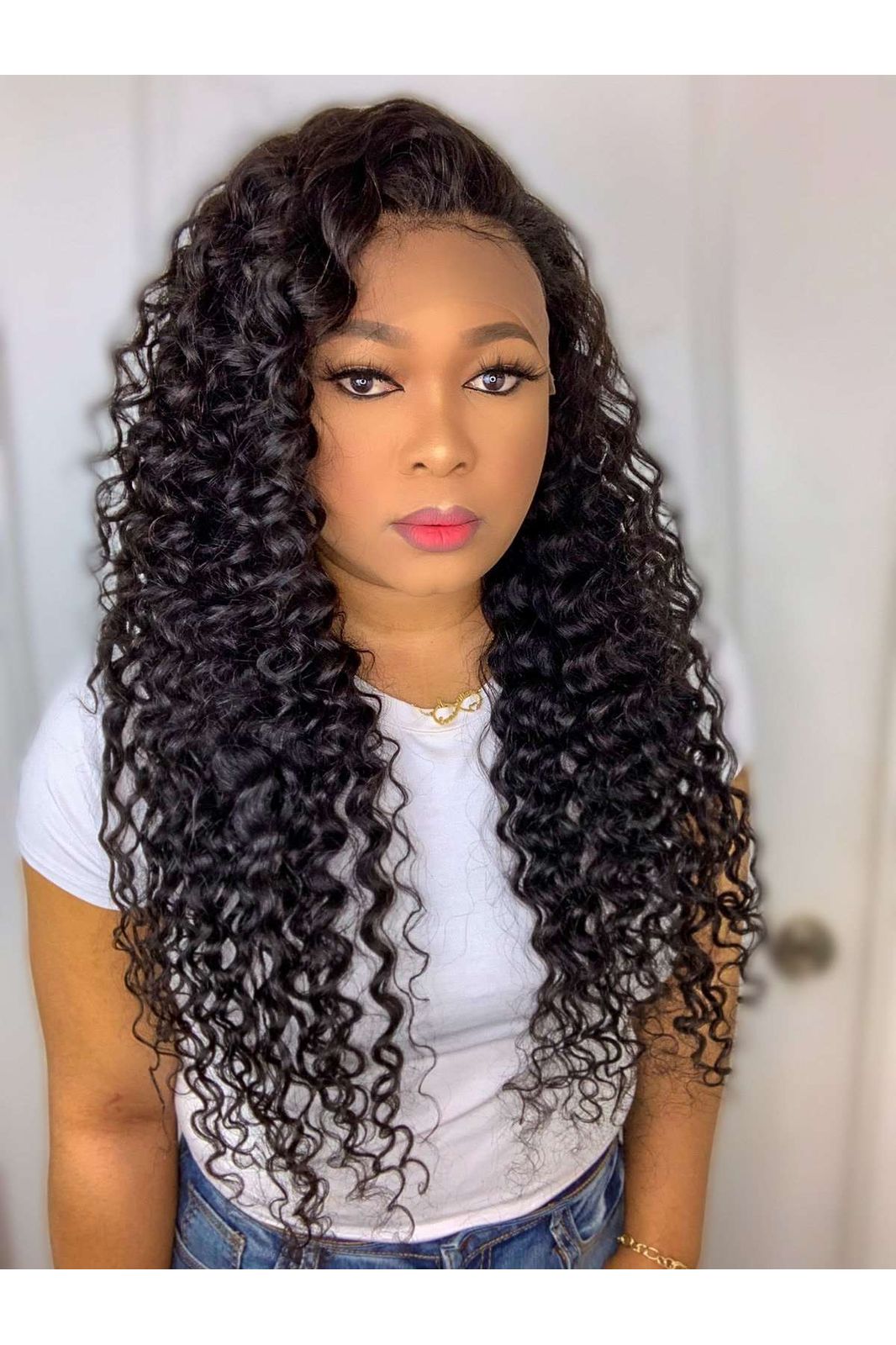 FAB DEEP WAVE LACE FRONTAL LUXURY WIG - Fab Beauty Supplies